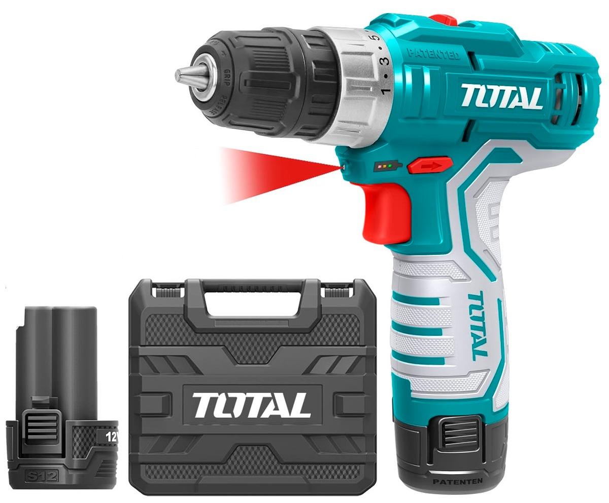 MÁY KHOAN DÙNG PIN 12V   TOTAL TDLI1232 - HÀNG CHÍNH HÃNG