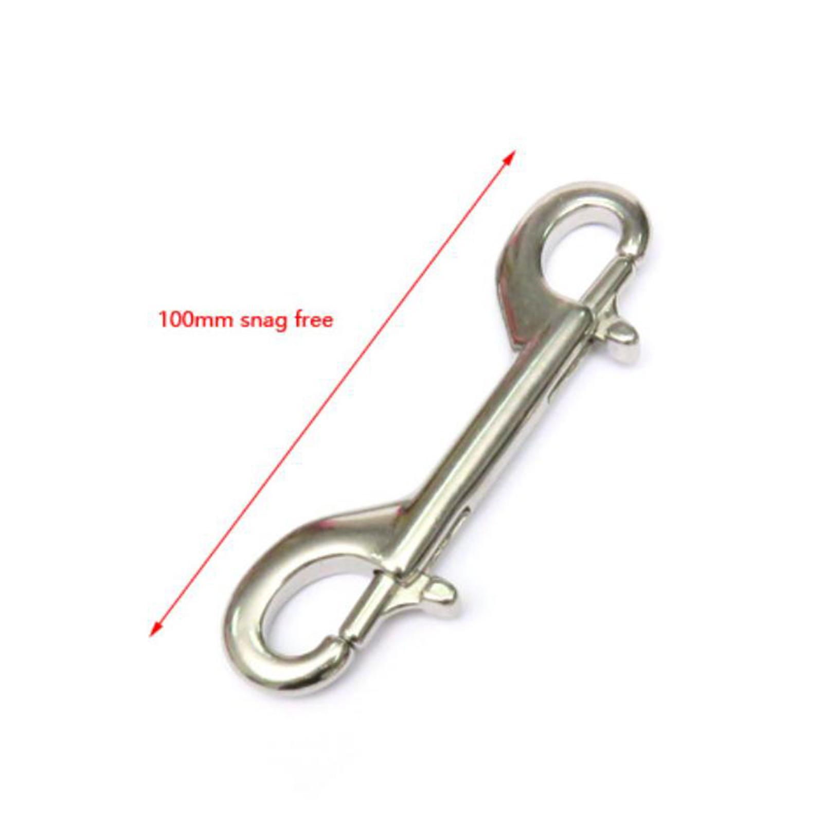 Double Ended Hook Snaps Metal Clips for Diving Pet Leash