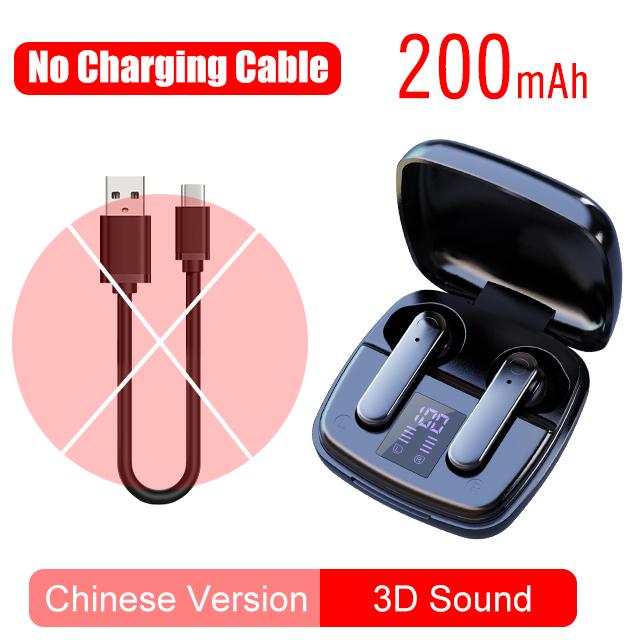 Bluetooth 5.1 TWS Tai Nghe Không Dây Thể Thao Chống Thấm Nước Tai Nghe Nhét Tai Stereo 9D Bass Tai Nghe Điều Khiển Cảm Ứng Tai Nghe Nhét Tai Có Micro