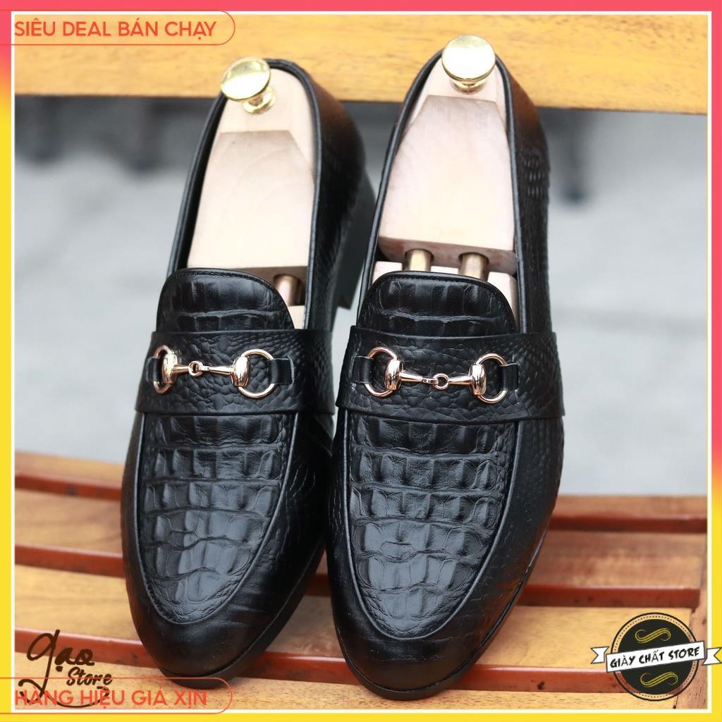 Giày Lười Nam Dập Vân Cá Sấu  Mã L180