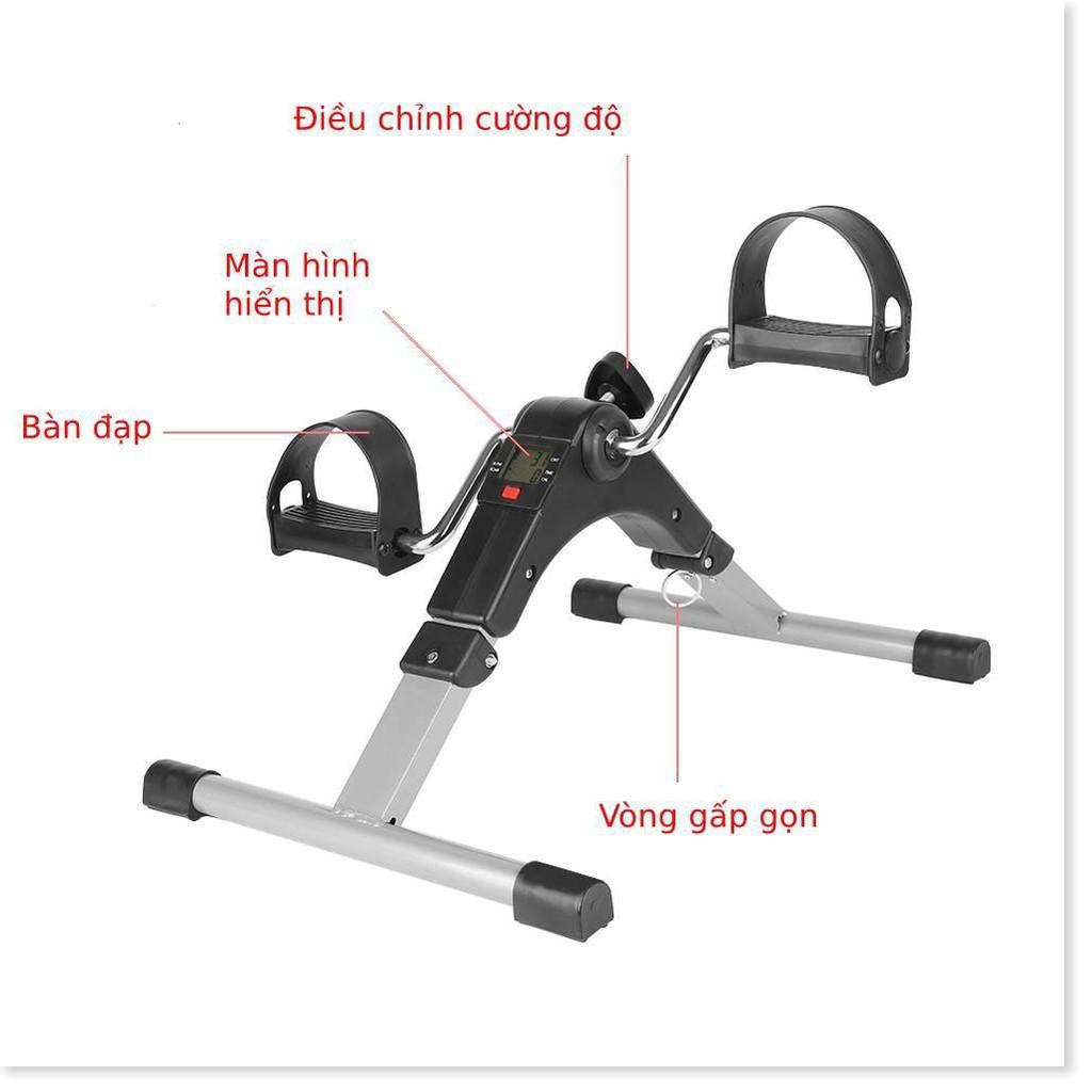 Bàn đạp vận động có thể xếp gọn có màn hình LCD FITNES