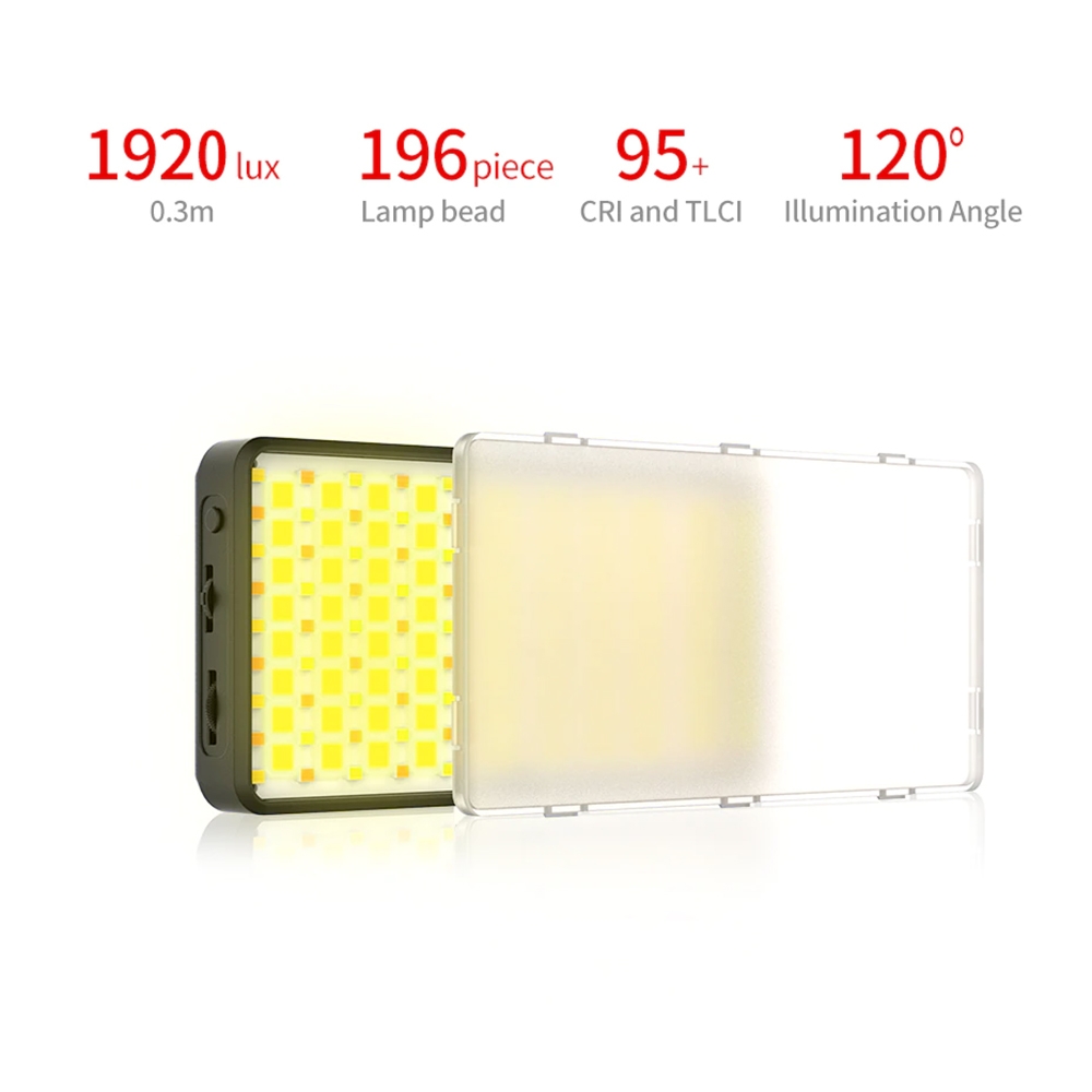 ĐÈN LED RGB 196 BÓNG ULANZI VIJIM VL196 - HÀNG NHẬP KHẨU