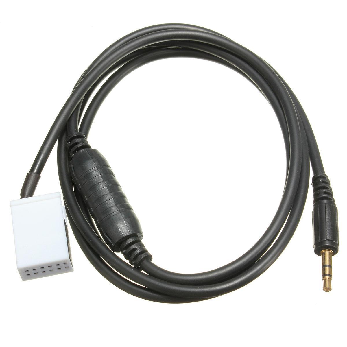 3.5mm AUX-IN Adapter Auxiliary Cable For  Z4 E85 X3 E83   E60 E61
