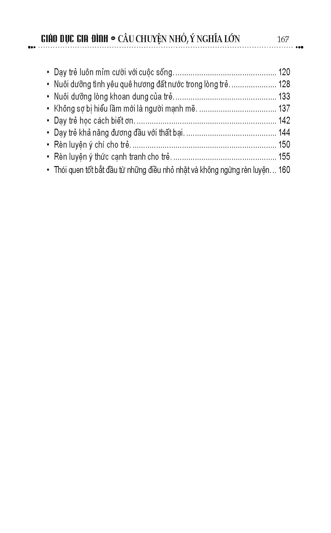 Giáo Dục Gia Đình - Câu Chuyện Nhỏ, Ý Nghĩa Lớn