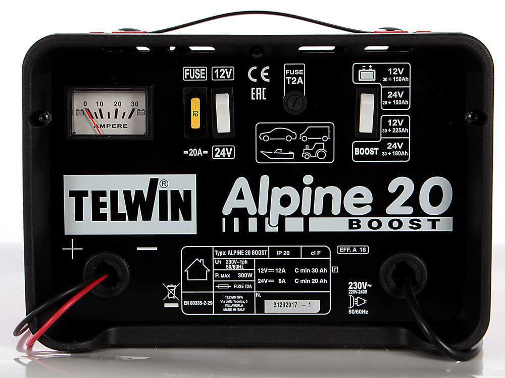 Máy Sạc Bình Ắc Quy Telwin ALPINE 20 BOOST