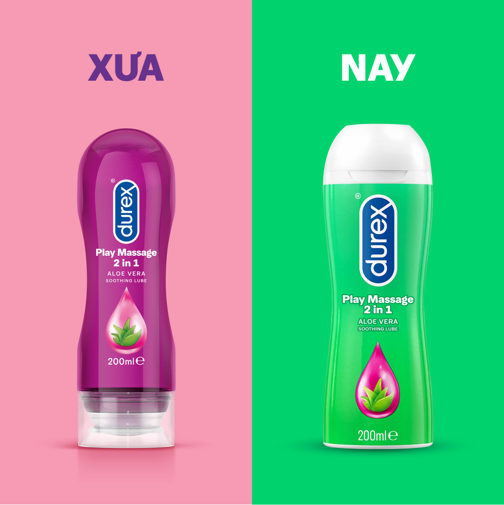 Durex Gel Bôi Trơn Play Massage 2 - in- 1 200ml