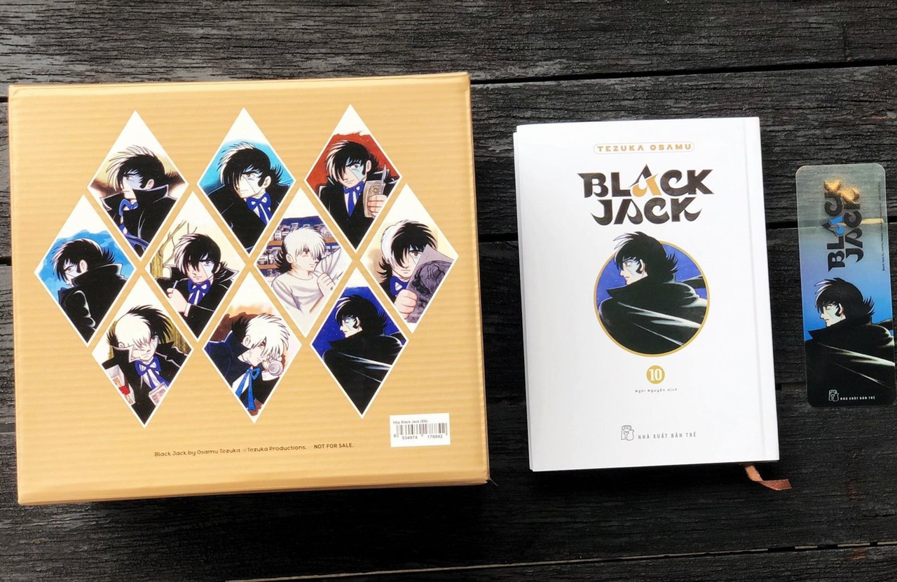 Black Jack 10 tặng kẹm boxset đựng 10 tập đầu - NXB TRẺ