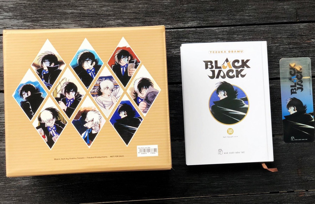 Black Jack 10 (Bìa cứng) tặng kẹm boxset đựng 10 tập đầu - NXB TRẺ