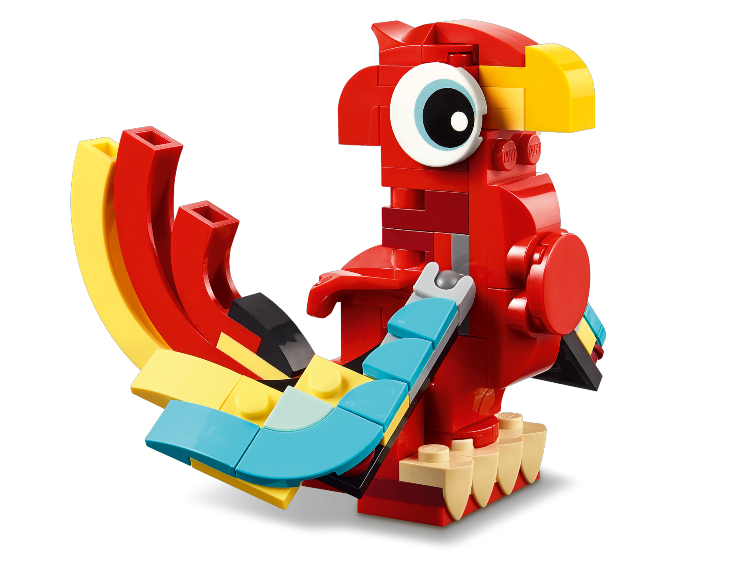 Đồ Chơi Lắp Ráp Rồng Đỏ May Mắn 3 In 1 - Red Dragon - Lego Creator 31145 (149 Mảnh Ghép)