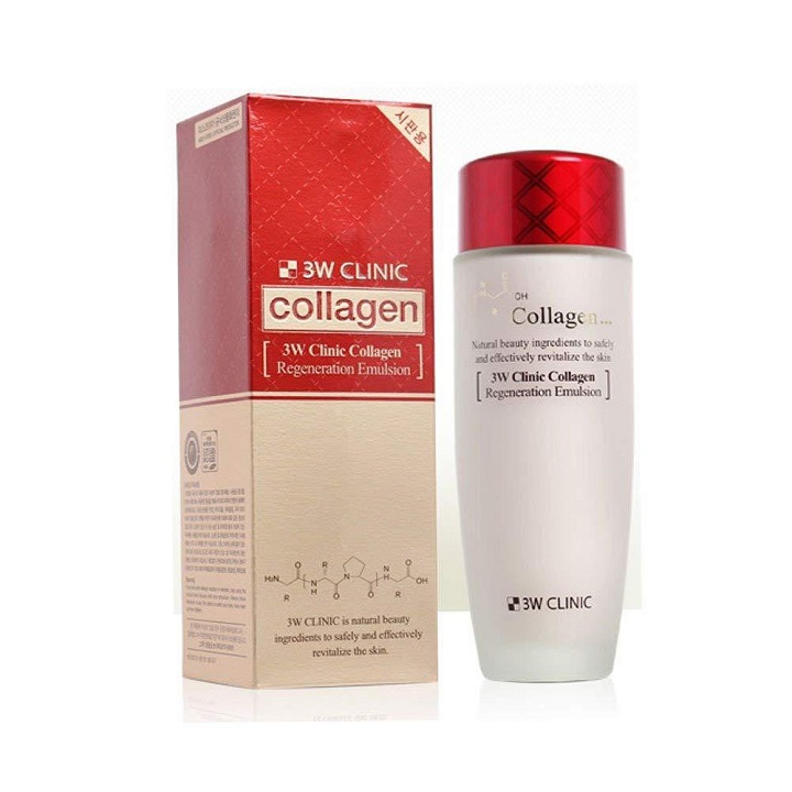 Sữa dưỡng da săn chắc chống lão hóa Collagen 3W CLINIC Hàn Quốc 150ml