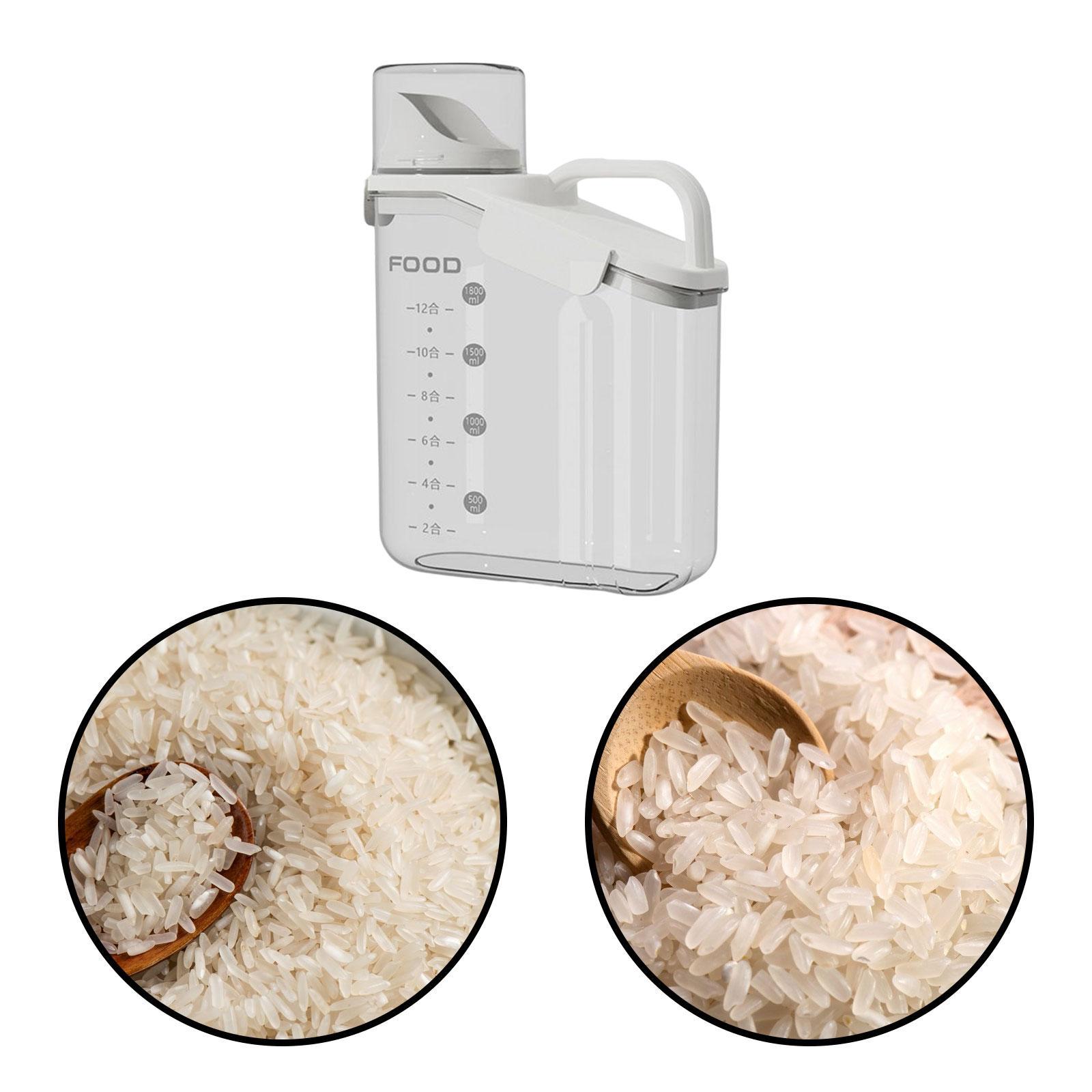 Cereal Storage Container Food Dispenser Pour for Pantry Baking Supply