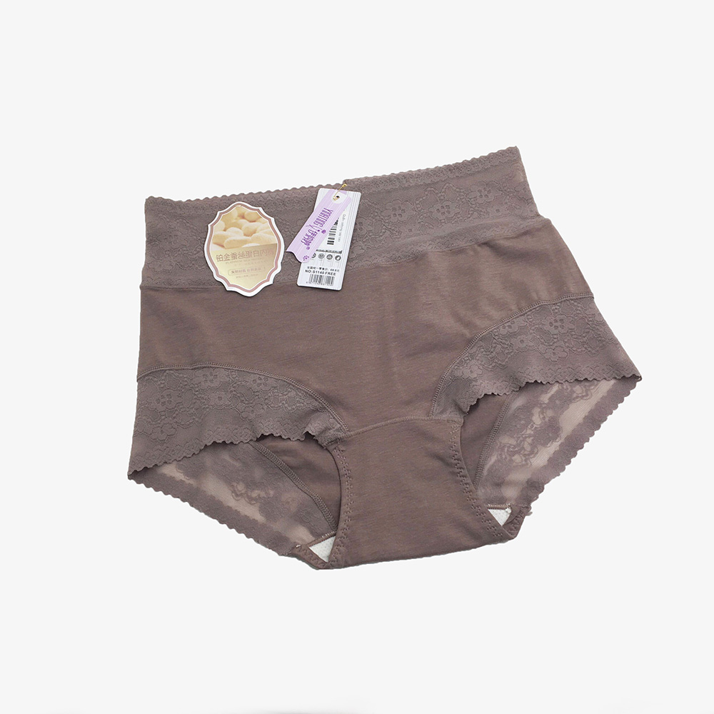 Quần lót nữ cotton pha ren nâng mông kháng khuẩn,thoáng mát,không lộ viền, cạp cao gen bụng dưới cao cấp