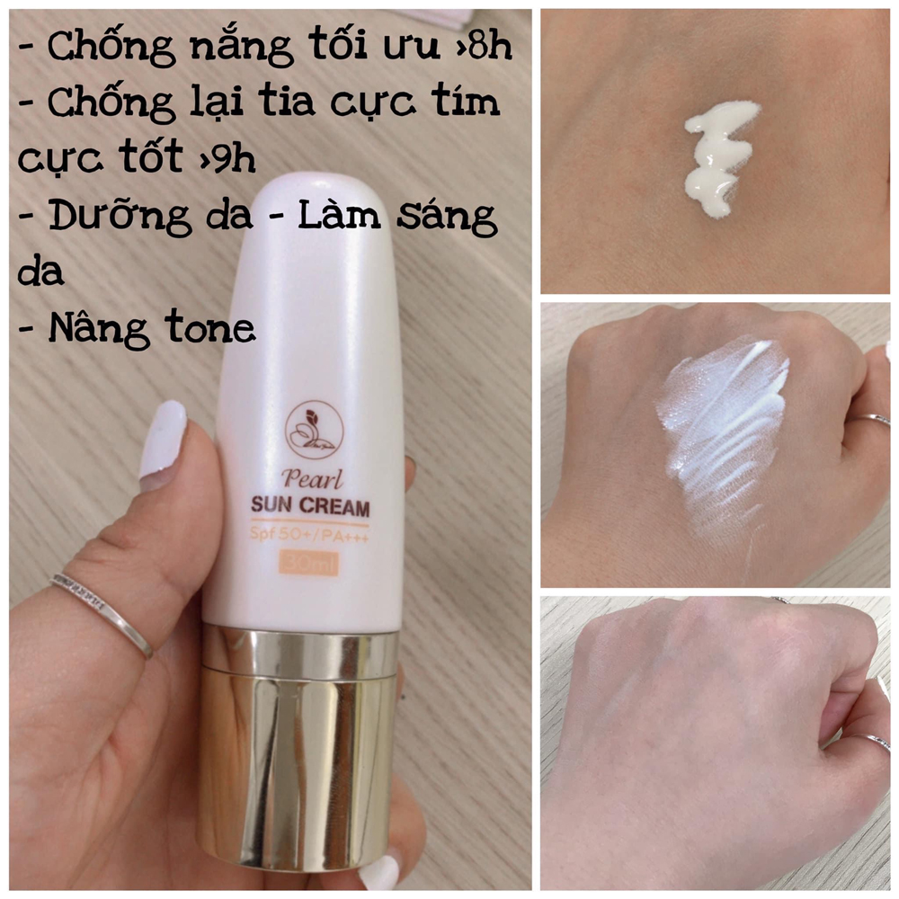 Kem Chống Nắng Pearl Sun Cream SPF 50 PA+++ Mini Garden