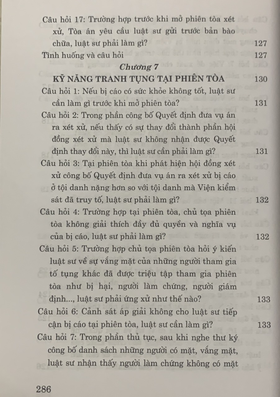 Cẩm nang hướng dẫn thực hành đại diện tranh tụng trong vụ án hình sự