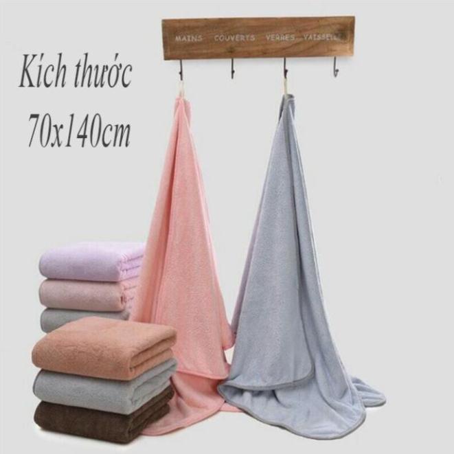 Khăn Tắm Lông Cừu Xuất Hàn Size Lớn 70x140cm - 00257