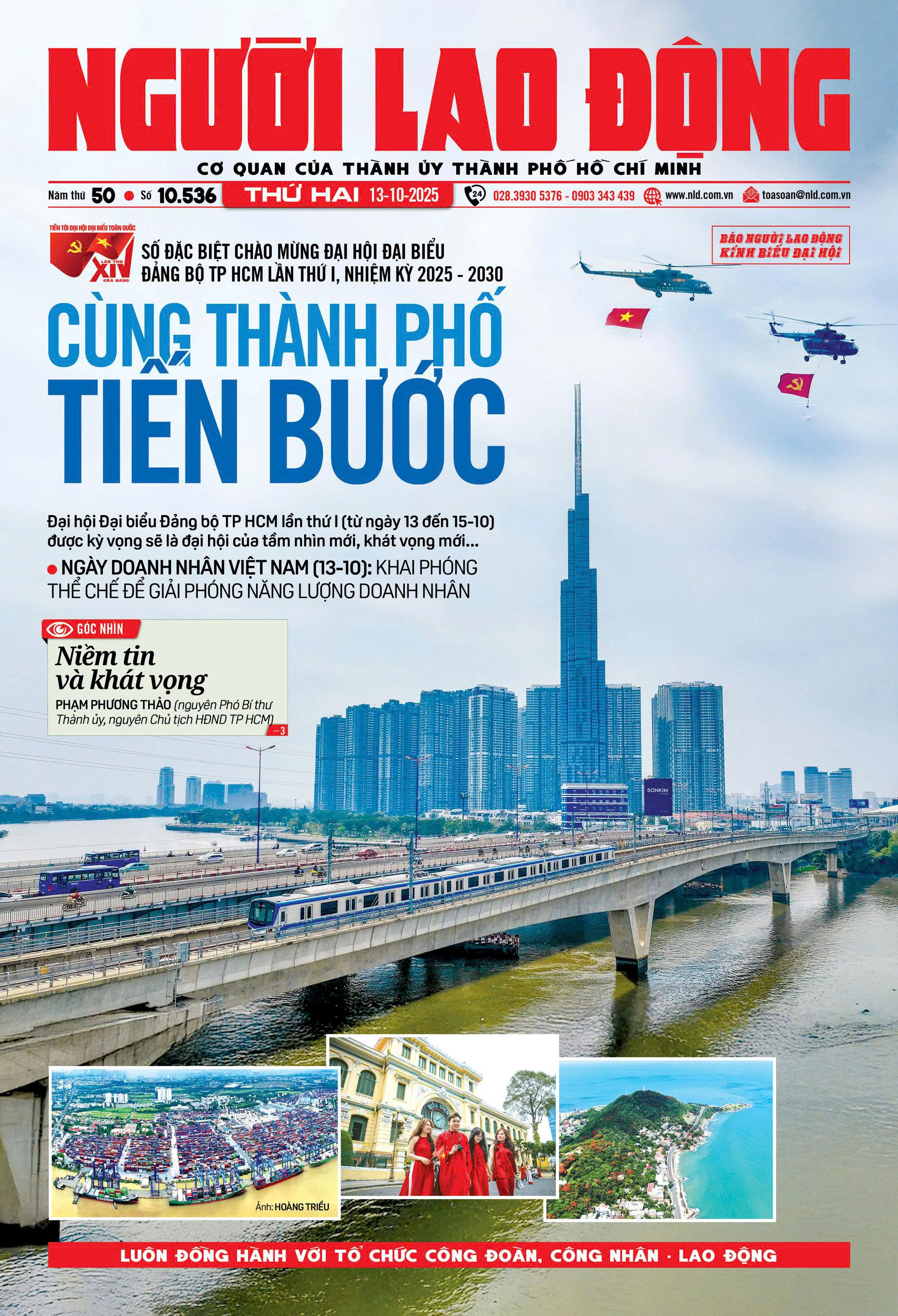 Nhật báo Người Lao Động từ ngày 13-10-2025 đến 19-10-2025