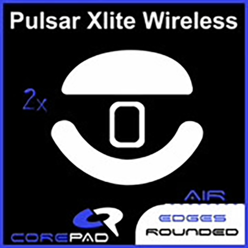 Feet chuột PTFE Corepad Skatez AIR Pulsar XLITE Wireless / V2 Wireless / V2 mini Wireless - 2 Bộ - Hàng Chính Hãng