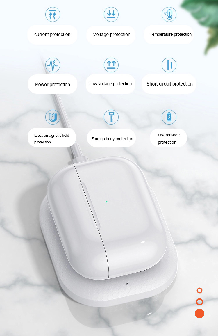 Đế Sạc Nhanh Không Dây Chuyên Cho AIRPODS - CAPARIES AIRPODQI-V1, Wireless Quick Charge, chuẩn Qi Apple cho Iphone - Hàng Chính Hãng