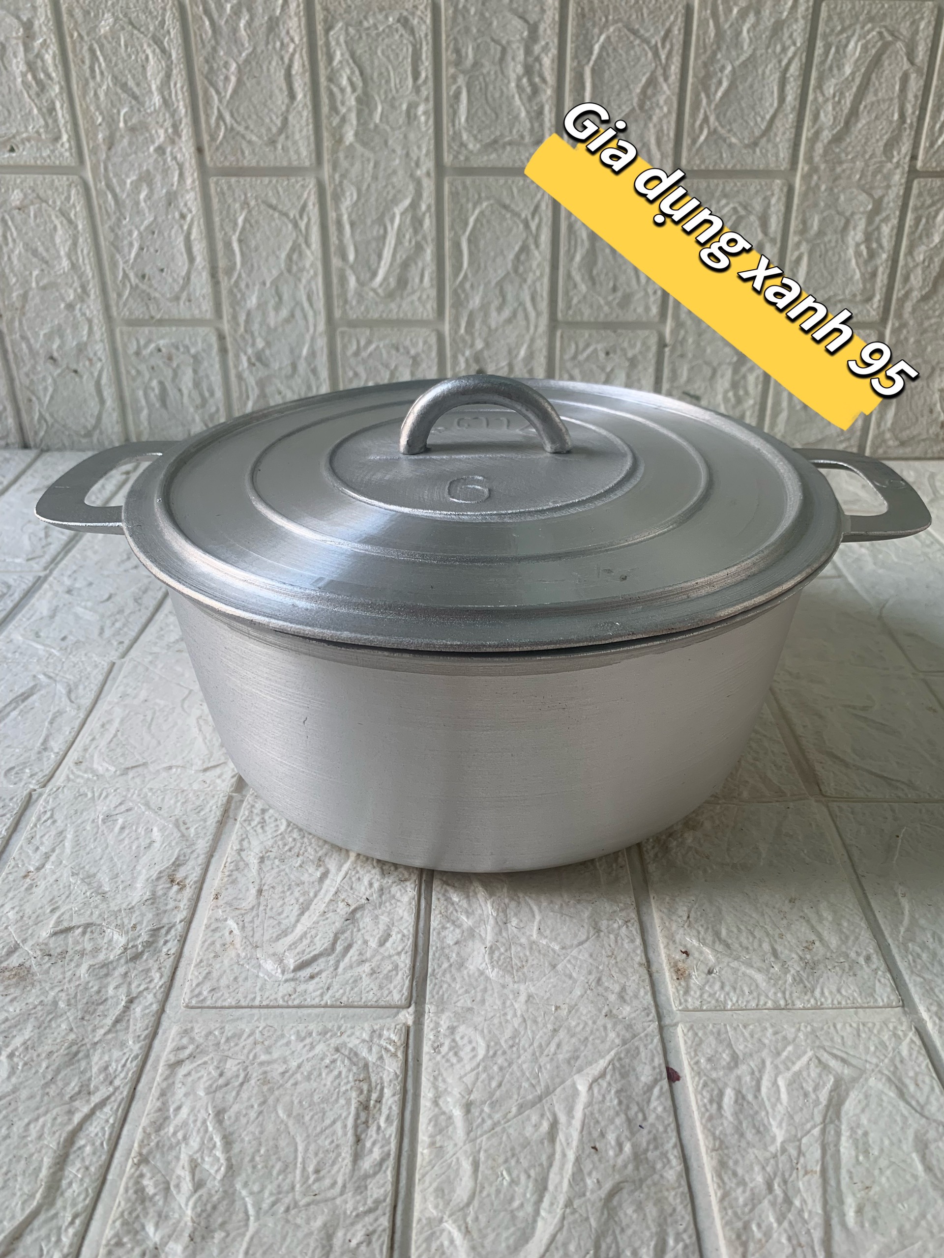 nồi gang miên đúc hàng cao cấp 27cm gang nguyên chất 100%