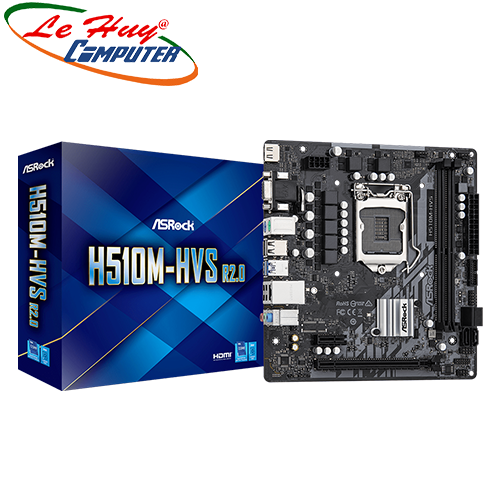 Mainboard ASROCK H510M-HVS R2.0 - Hàng Chính Hãng