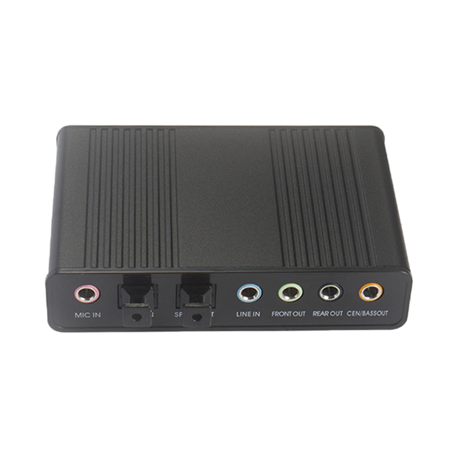 Sound Card Replacement Audio Sound Card Adapter Premium Durable for Laptop PC Desktops