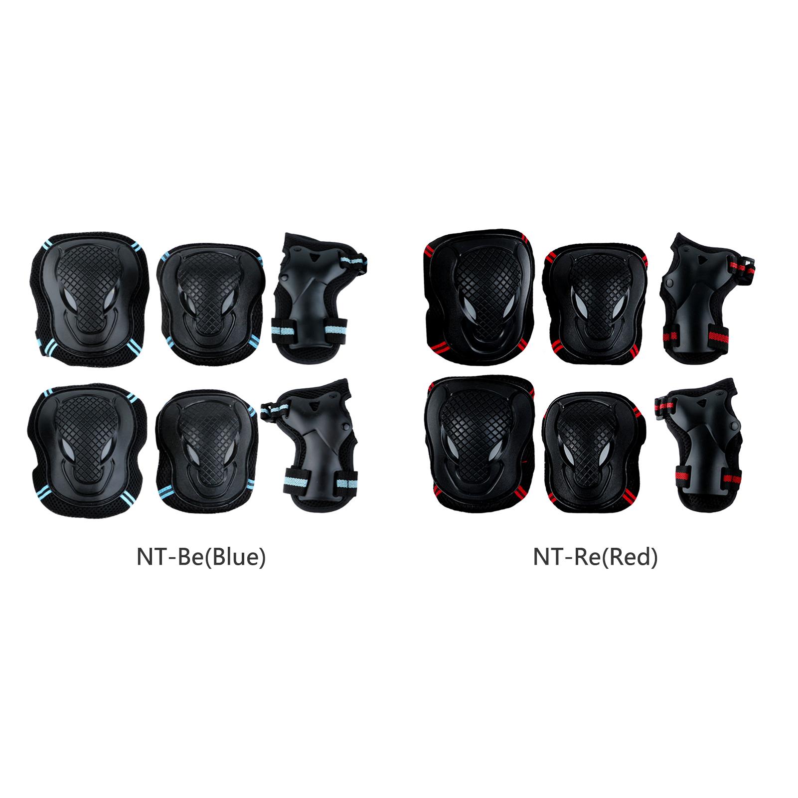 Set Các Cặp Đai Bảo Vệ Cổ Tay Khuỷu Tay Đầu Gối Khả Năng Chống Va Đập Thoáng Khí