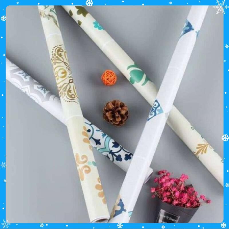 Tranh dán bếp chụi nhiệt mẫu mới dán bếp dán tường dán bàn ghế kích thước 60cm*300cm tặng kèm móc treo đồ đa năng Giao màu ngẫu nhiên - Hàng Chất Lượng