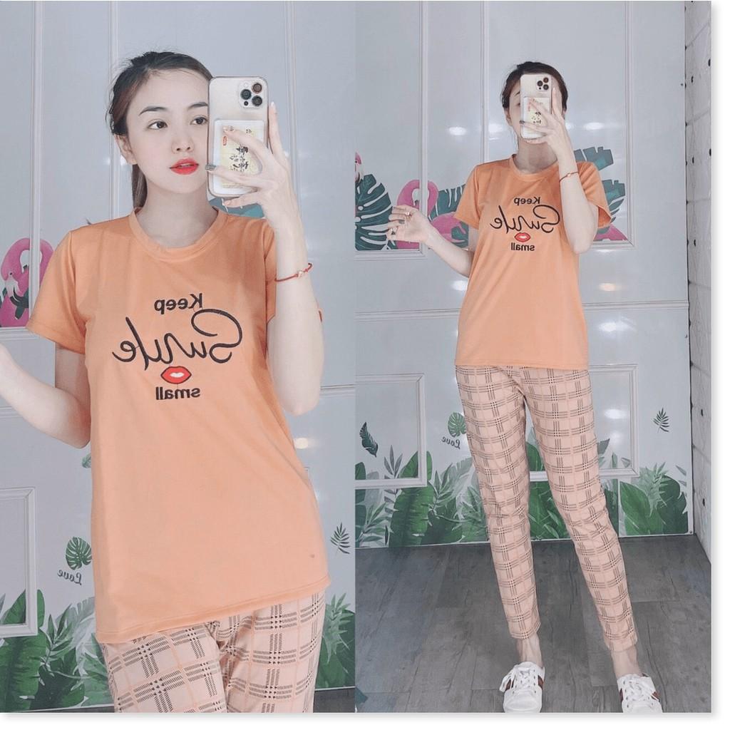 SET BỘ THUN NỮ QUẦN DÀI SIÊU XINH,HỌA TIẾT ÁO VÔ CÙNG XINH XẮN