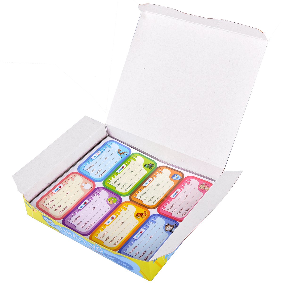 Combo 5 Nhãn vở Điểm 10 TP-NBL03