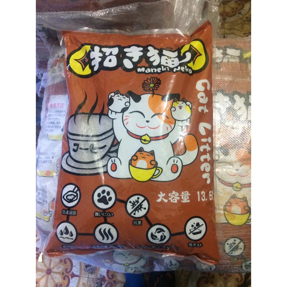 Cát Vệ Sinh Cho Mèo Cát Nhật Maneki Neko Túi 5L