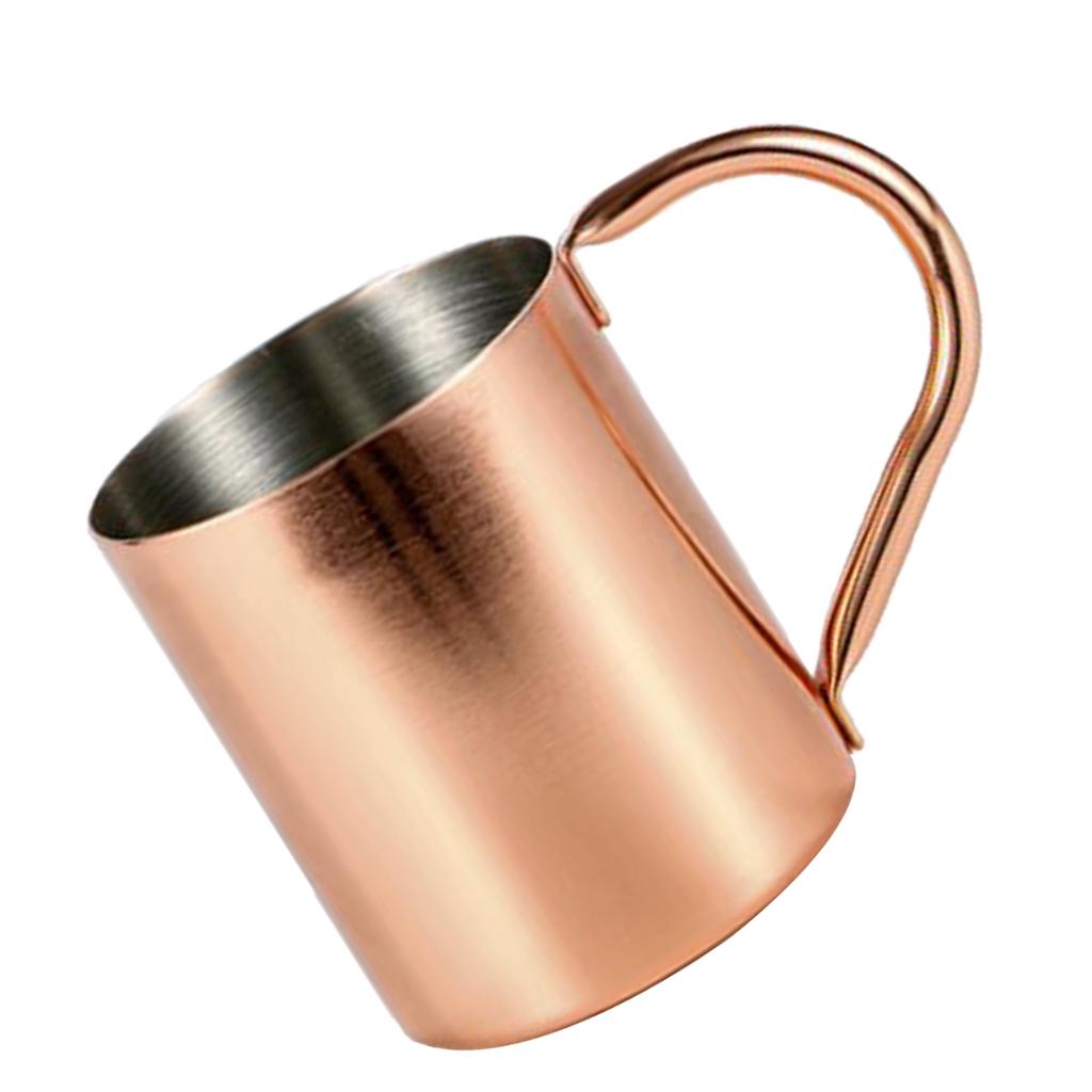 Stainless Steel Cocktail Wine Milk Coffee Cup Moscow Mule Mug Bar Home Party