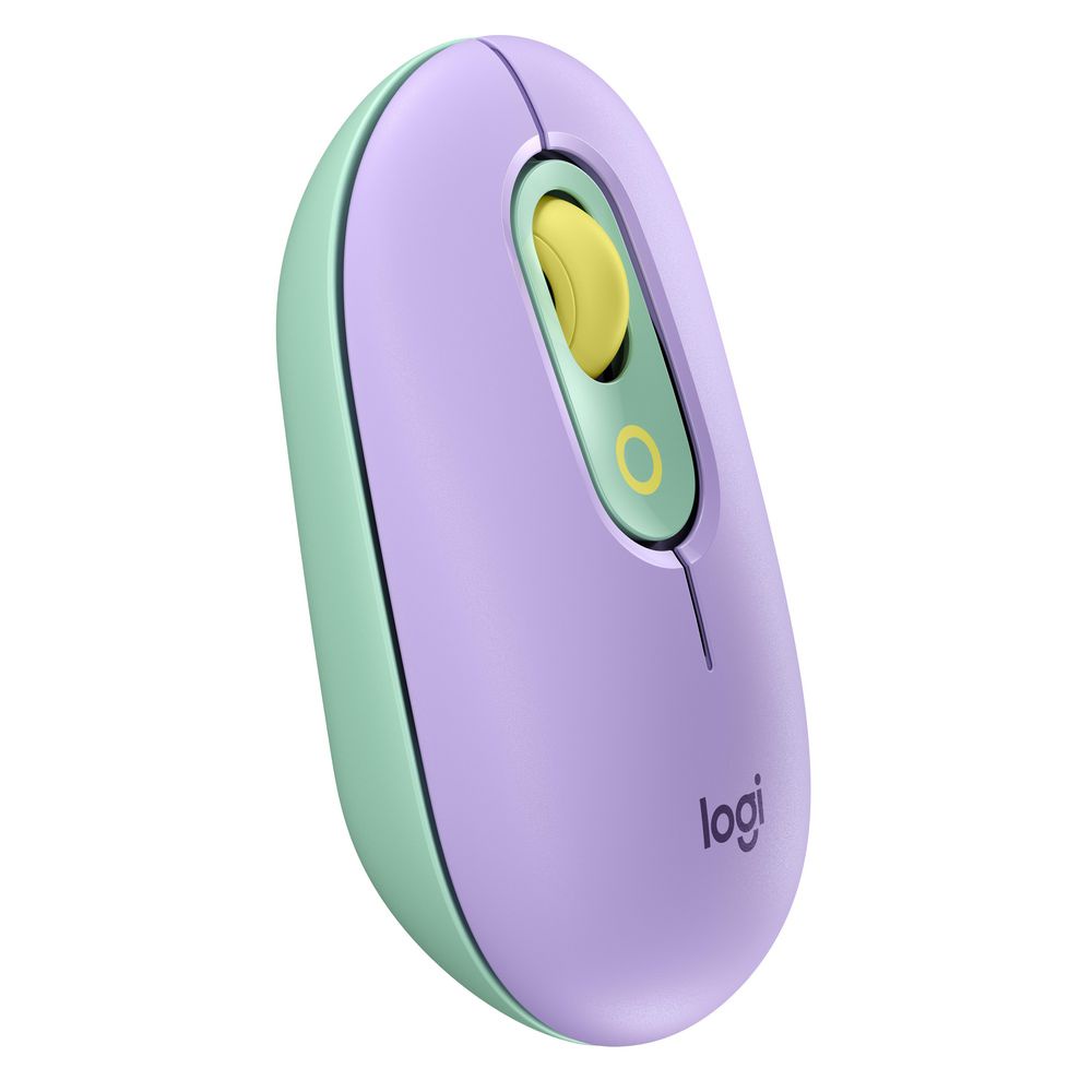 Chuột không dây Logitech POP Mouse - Giảm ồn - Nút Emoji Tùy Chỉnh - Hàng Chính Hãng