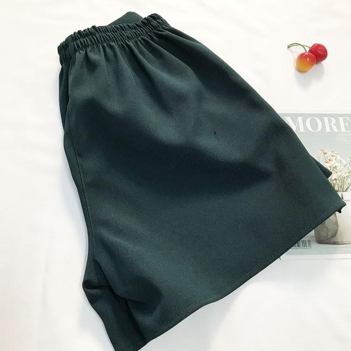 Quần đùi nữ từ 45-52kg - quần short nữ vải kaki mềm mát Lưng Cao - QU63