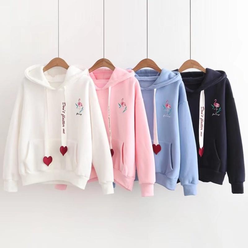 Áo hoodie Thời Trang size Lớn Phong Cách Hàn Quốc Cho Nữ LZD038