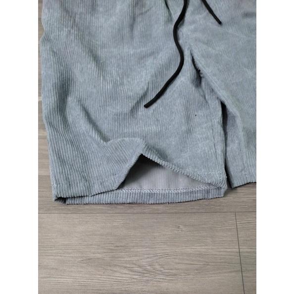 Quần Shorts Nhung gân Nam Nữ Unisex