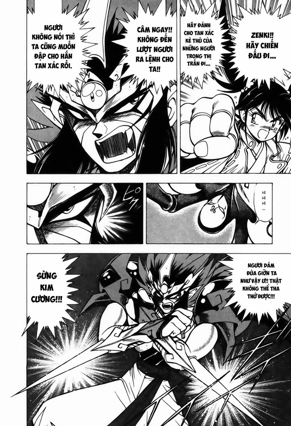 tiểu thần zenki - kishin douji zenki chapter 4.2 9