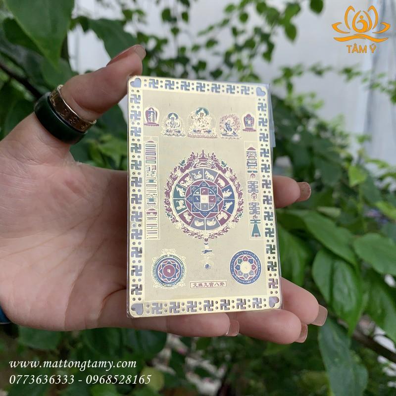 Thẻ bài Thập Tự Tại, Hoàng Thần Tài, Liên Hoa Sinh, Bảo Kiếp Ấn Darani, Địa Tạng, Như Lai, Dược Sư...