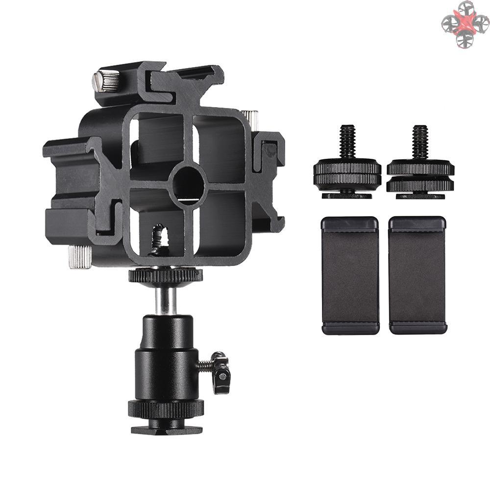 Giá đỡ cho điện thoại / dù / đèn LED / màn hình / micro với đầu bi chuyển đổi chất lượng cao chuyên dụng cho chân máy ảnh