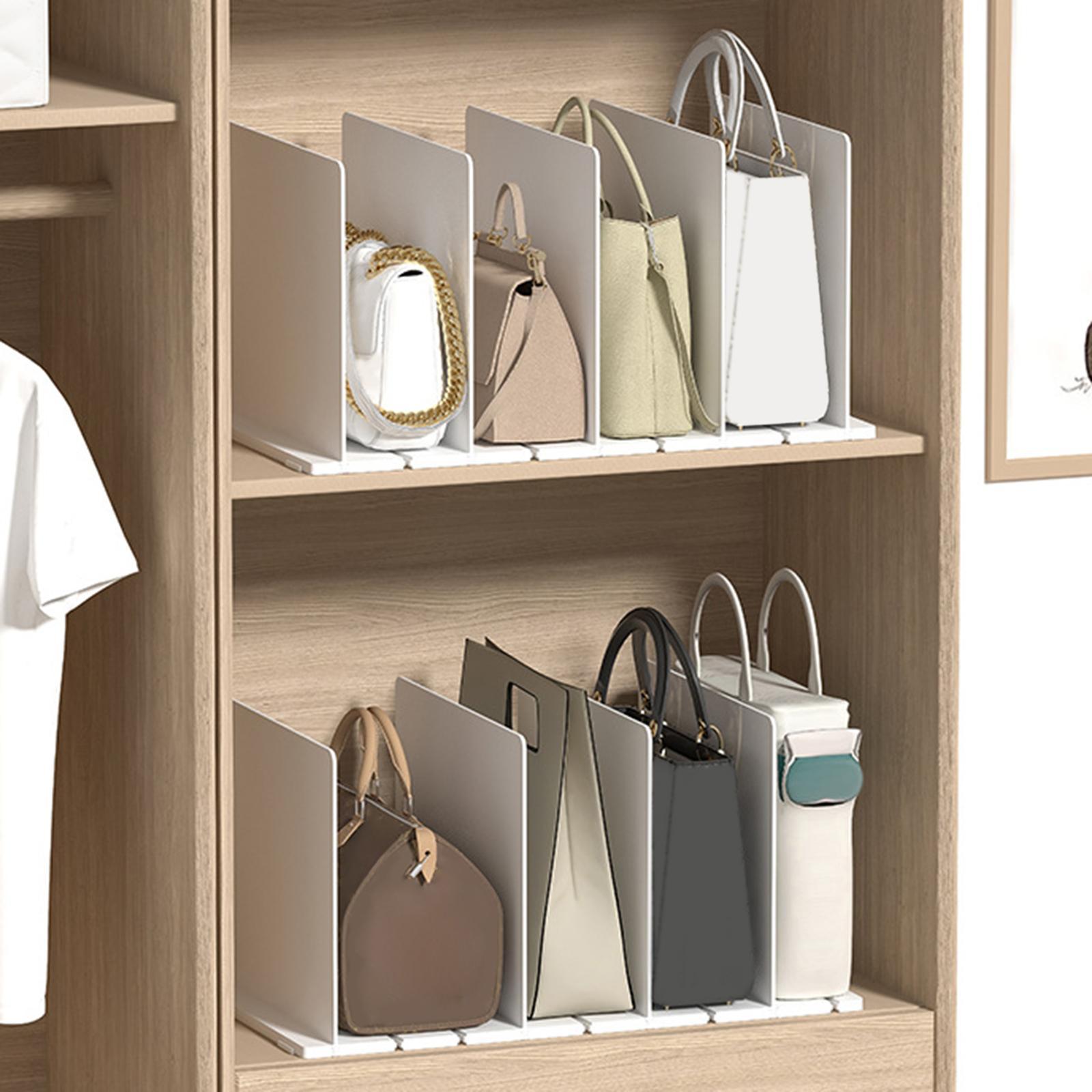 Closet Shelf Dividers Partition Practical Smooth Edges Closets Shelf Separator for Bookcases