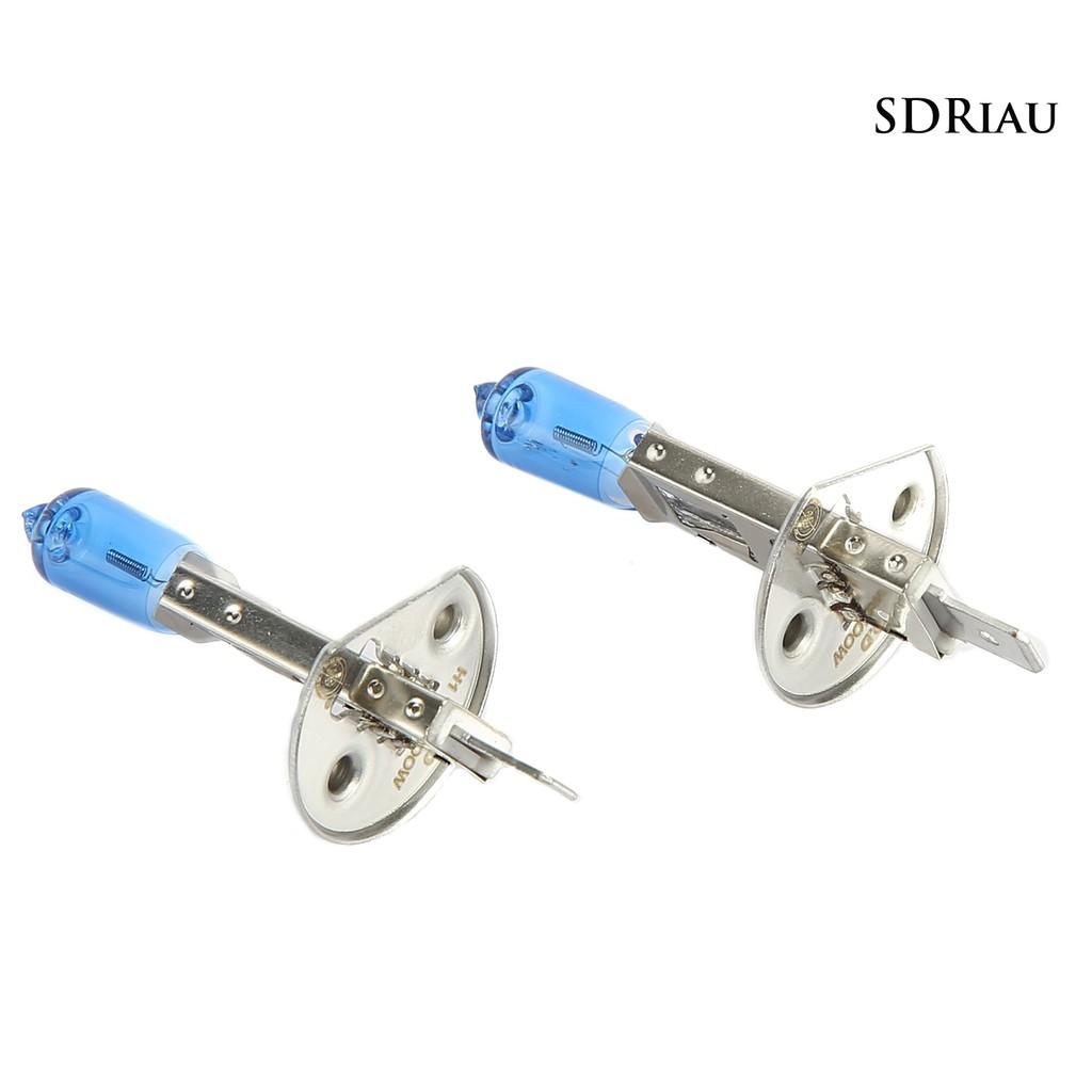 2 Bóng Đèn Halogen Siêu Sáng H1 12v 100w 6000k Cho Xe Hơi Xe Tải