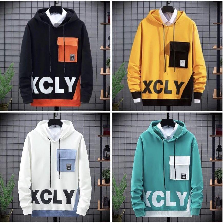 ÁO HOODIE UNISEX NAM NỮ XCLY TÚI HỘP