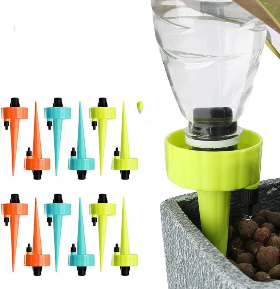 12 Cái Tưới Có Thể Điều Chỉnh Tưới Nhỏ Giọt Bộ Dụng Cụ Tưới Nhỏ Giọt Tưới Tự Động Tưới Cây Ngày Lễ Có Van Điều Khiển Cho Vườn Nhà Trong Nhà Ngoài Trời