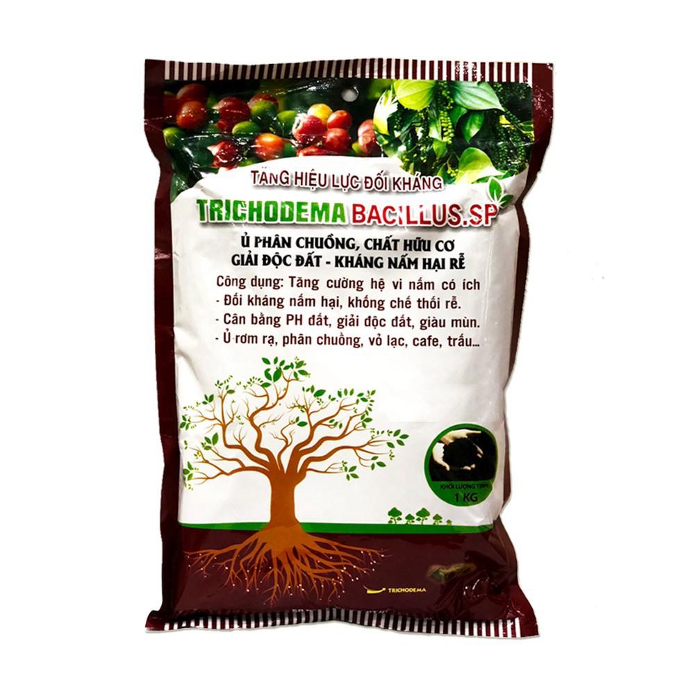 TĂNG HIỆU LỰC ĐỐI KHÁNG TRICHODERMA-BACILLUS. 1kg