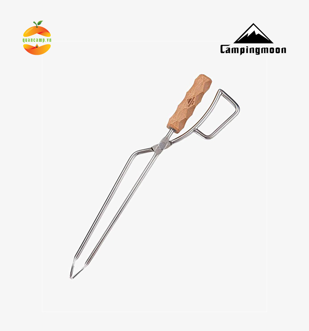 Kẹp gắp than bằng thép không rỉ Campingmoon MS-42