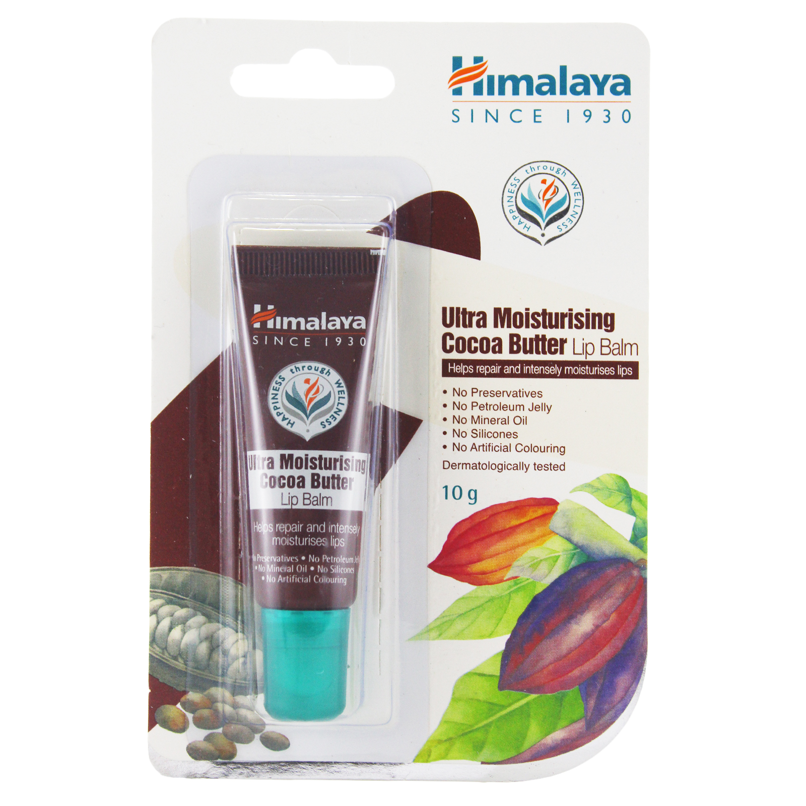 Son Dưỡng Bơ Ca Cao - Lip Balm Himalaya Since 1930 10g