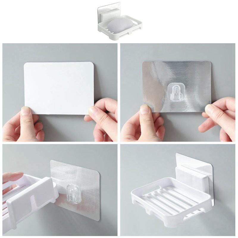 Gía để xà phòng dán tường - Hộp đựng xà phòng