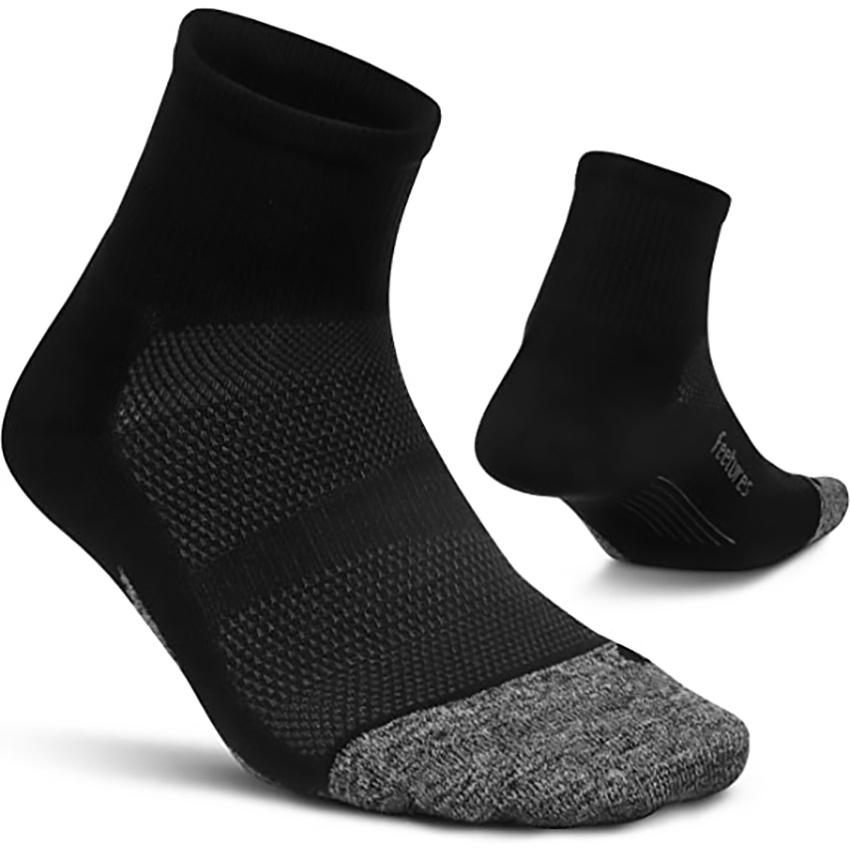 Tất vớ thể thao Feetures cổ ngắn, lửng cho nam nữ, hàng dệt kim xuất khẩu Mỹ 90% cotton cao cấp