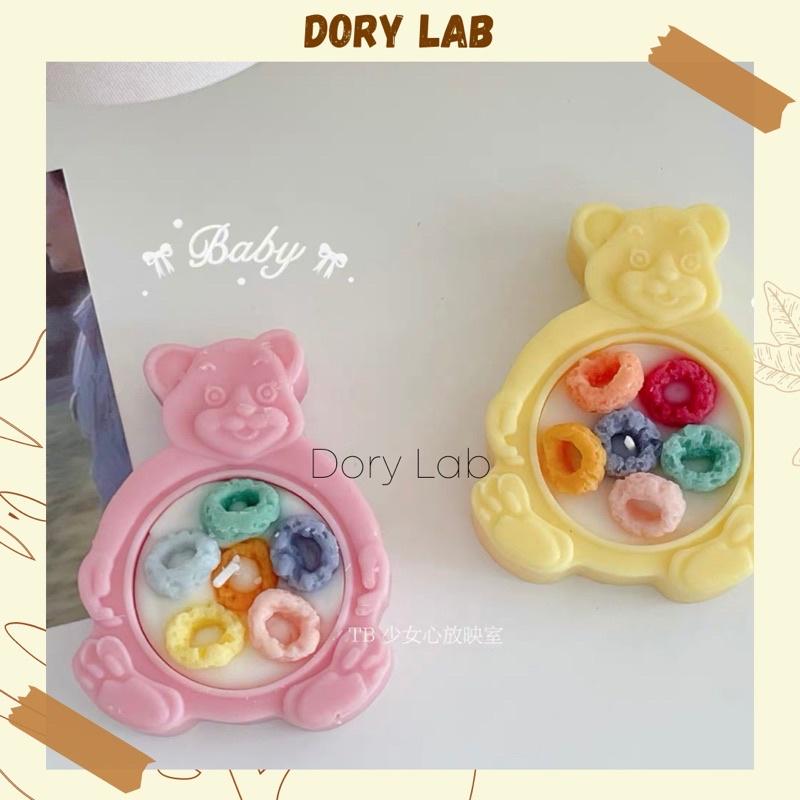 Nến Thơm Chú Gấu Sweet Bear Handmade, Phụ Kiện Decor - Dory Lab