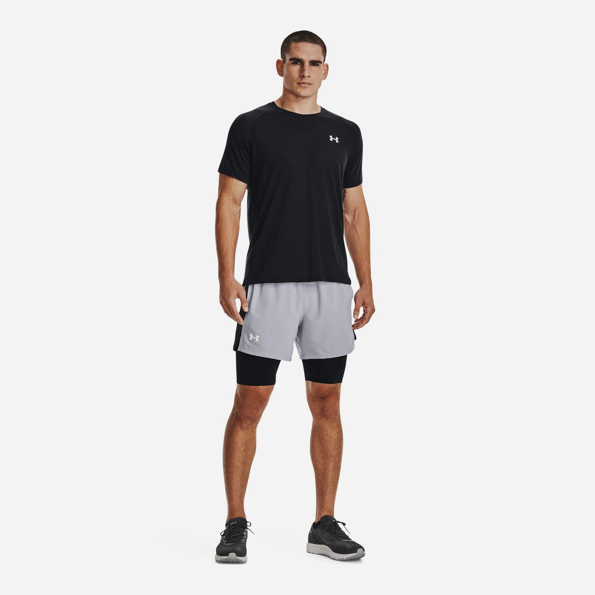 Quần đùi thể thao nam Under Armour Launch SW 5'' 2N1 Short - 1372631-011