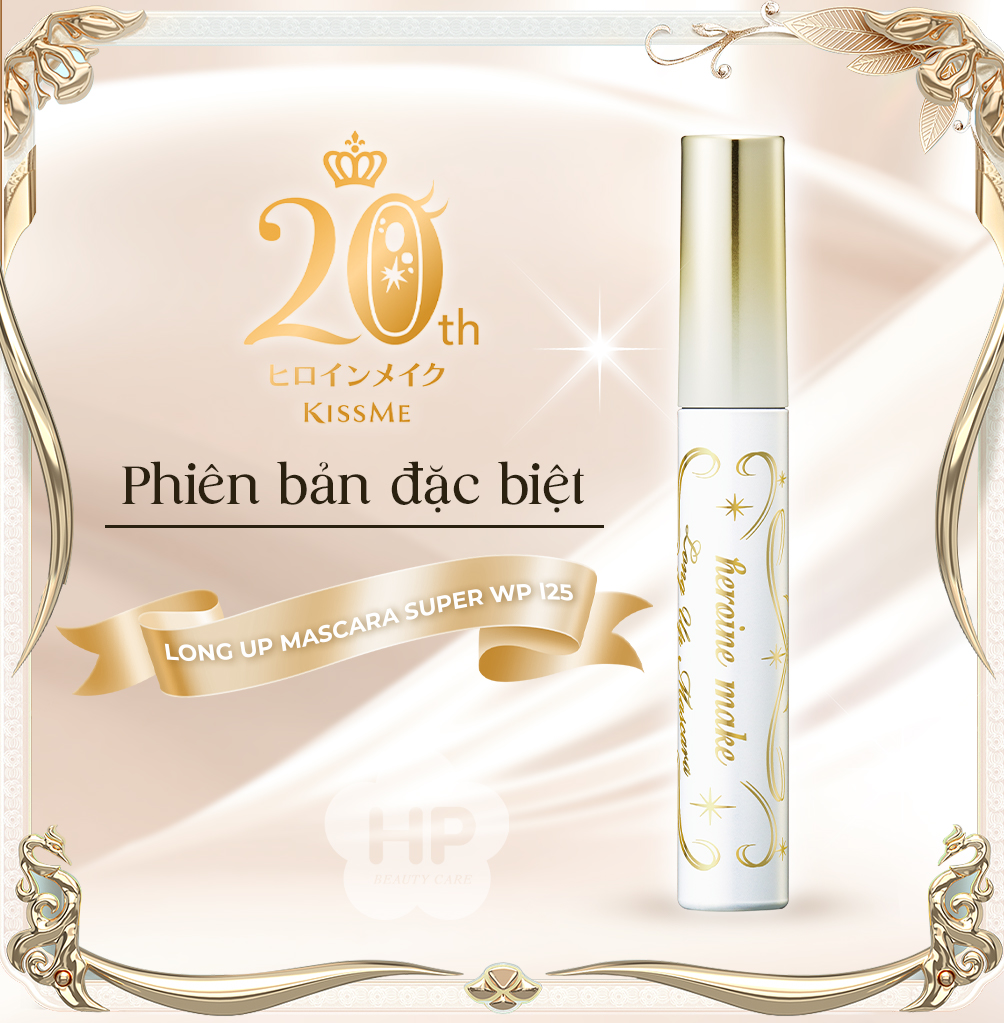 Mascara Nâng Cong Và Dài Mi Kissme Heroine Make Màu Đen Mượt 6g ( Phiên Bản Đặc Biệt )